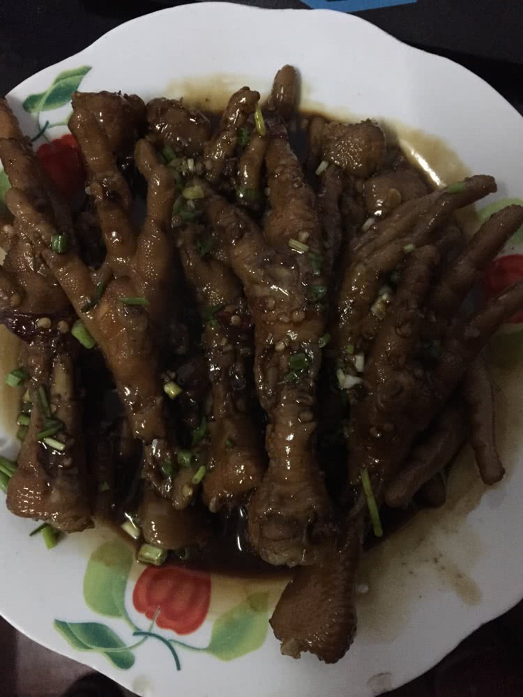 香辣卤鸡爪