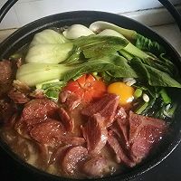 腊肉蔬菜煲仔饭的做法图解5