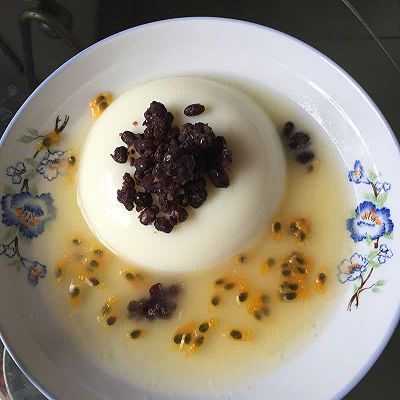 超级简单的奶香果冻