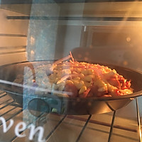 美式培根火腿披萨(8寸)的做法图解4