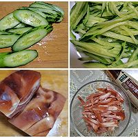 #轻食季怎么吃#猪耳朵拌黄瓜的做法图解1