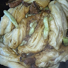 排骨豆角卷子