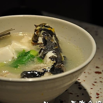 豆腐昂刺鱼汤