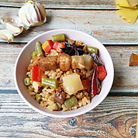 菜肉焖饭的做法图解19