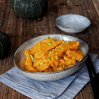 蛋黄焗南瓜（非油炸）的做法图解8