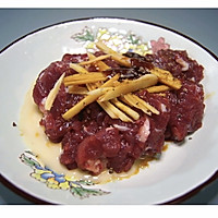 榨菜蒸牛肉～巨简单，巨好吃！5分钟就能出锅的美味的做法图解2