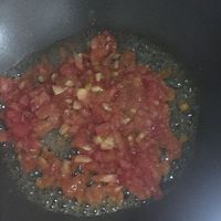 超级好吃又简单的适合一个人做的呢番茄黄豆豆的做法图解7