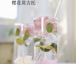 樱花莫吉托🌸高颜值看一眼就心动饮品的做法