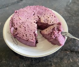 #“佳”节好滋味#紫薯芝士蛋糕的做法