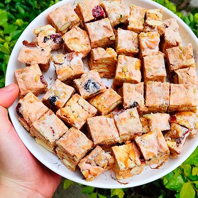 不用黄油5也可以 网红雪花酥（少油版）