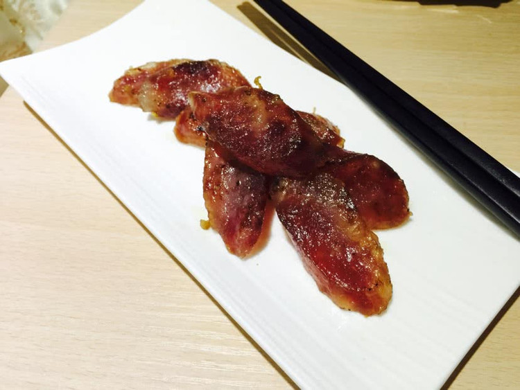 香炒广式腊肠的做法
