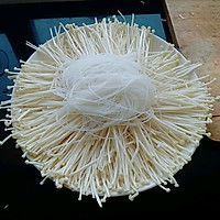 蒜蓉粉丝金针菇的做法图解3