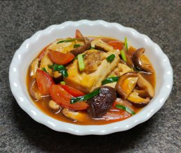 #打工人的健康餐#蘑菇焖酿豆腐