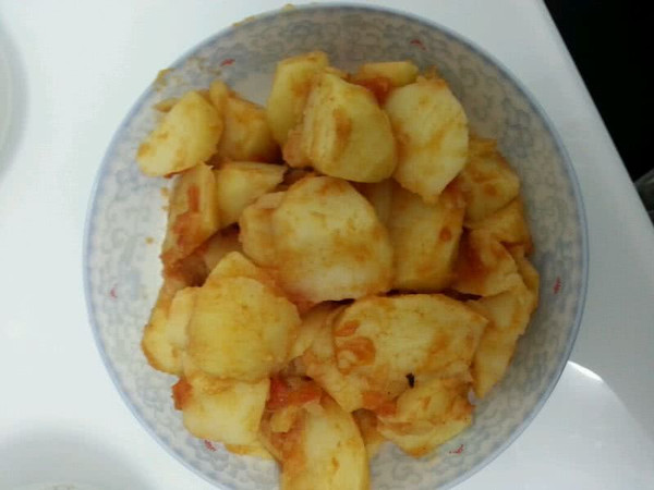 西红柿炖土豆