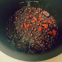 美容养生-红豆黑米黑芝麻粥的做法图解4
