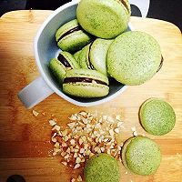 法式抹茶马卡龙#约会MOF#的做法图解9