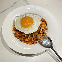 无米韩式辣白菜炒饭
