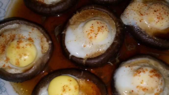 蒸香菇鹌鹑蛋