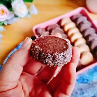 网红莎布蕾曲奇饼干（原味+巧克力口味）的做法图解21