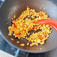 #轻食季怎么吃#番茄沙司炒饭的做法图解9