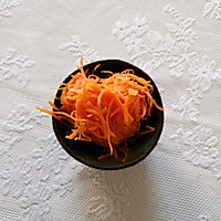 开胃小凉菜丨拌红萝卜丝的做法图解5