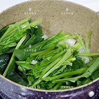 菠菜豆腐浓汤的做法图解4