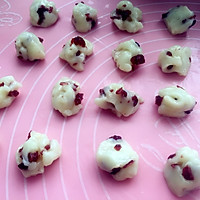 超有料的～蔓越莓麻薯夹心巧克力软曲奇的做法图解4