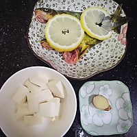宝宝柠檬鱼汤面的做法图解2