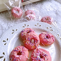 草莓甜甜圈的做法图解9