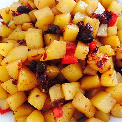 豆豉土豆丁