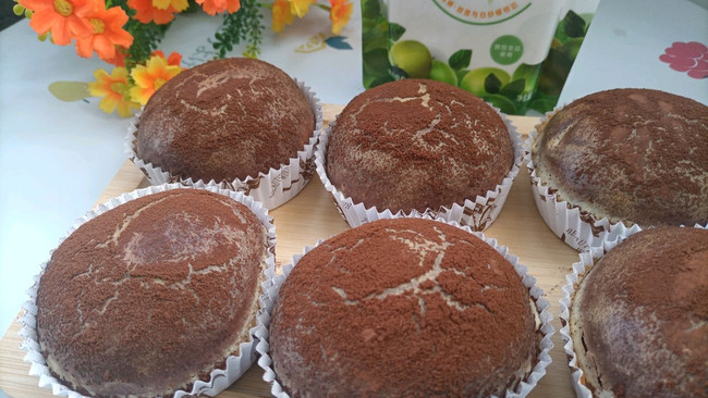 #太古烘焙糖 甜蜜轻生活#巧克力蘑菇云面包的做法