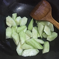清炒丝瓜的做法图解3