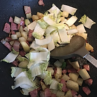 腊肉土豆娃娃菜焖饭－电饭锅版超简单的做法图解2