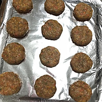 【轻食主义】香烤蔬菜鸡肉饼的做法图解4