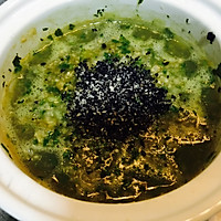 虾皮芝麻糙米粥的做法图解6