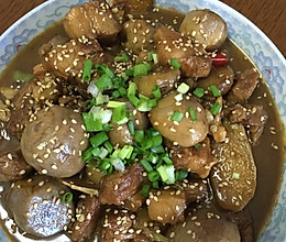 红烧芋头肉的做法