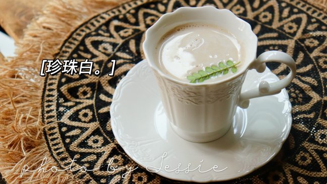 #夏日多巴胺饮品#珍珠白-桂花奶茶的做法