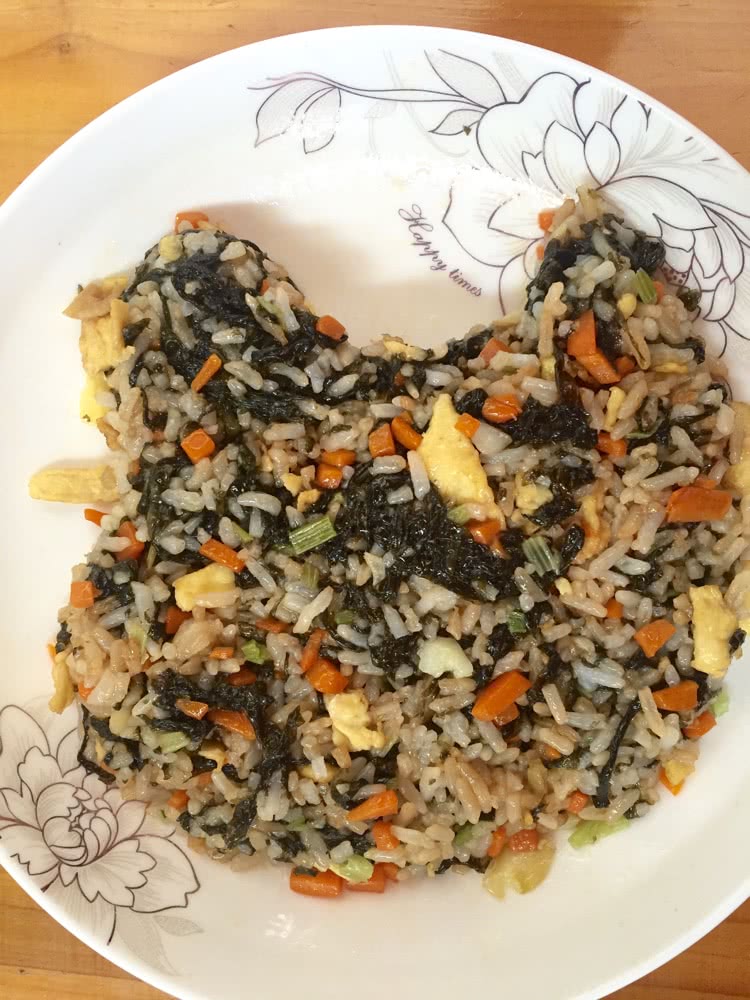 紫菜蛋炒饭