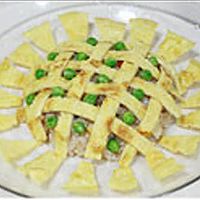 向日葵炒饭的做法图解6