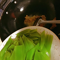 厨房小白一学就会的莴笋炒肉的做法图解5