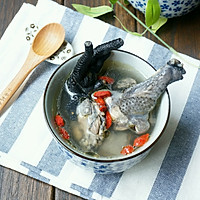 煲一碗浓浓爱意的汤——榴莲乌鸡汤的做法图解7