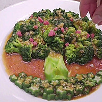 年夜饭用5块钱西兰花做一道发财树，寓意来年财源滚滚的做法图解11