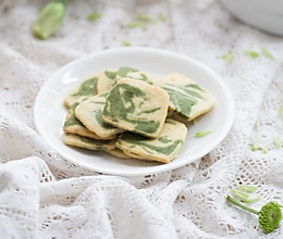 抹茶大理石饼干的做法