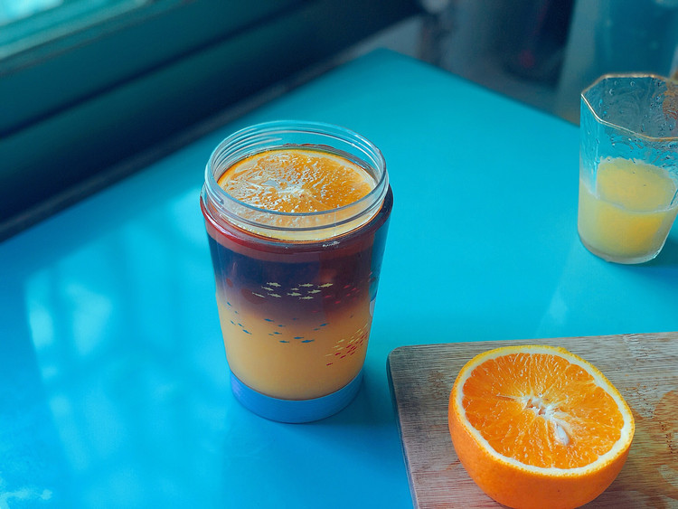 夏日特饮橘光美式的做法