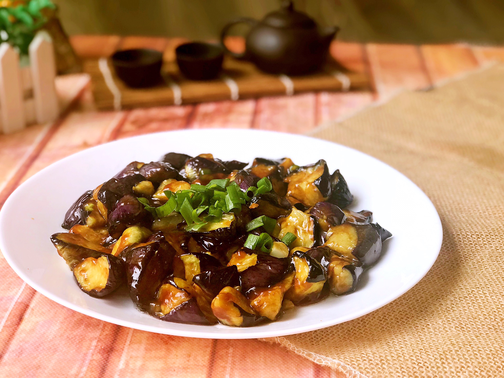 Simple version braised eggplant