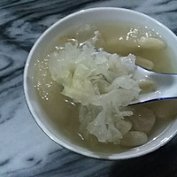 雪梨雪耳莲子糖水的做法图解7