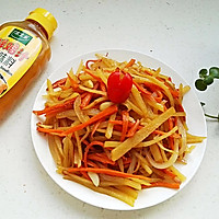 胡萝卜炒土豆#太太乐鲜鸡汁中式#的做法图解7