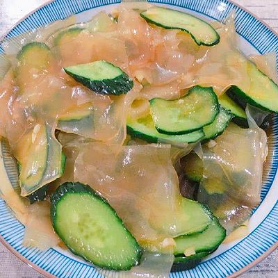 凉拌黄瓜粉皮
