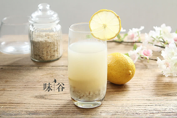 柠檬薏米水的做法