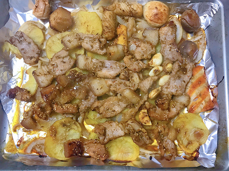 烤箱版烤肉的做法